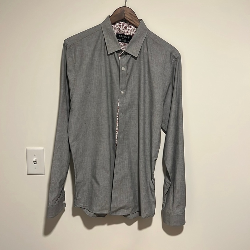 Topman Slim Fit Button Down